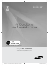 Samsung AR12JCSDTWKXUN Owner's manual