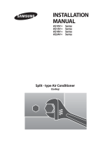 Samsung AS18VBLX Installation guide