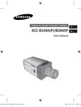 Samsung SCC-B2005P User manual