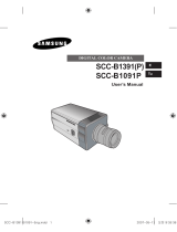 Samsung SCC-B1391P User manual