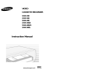 Samsung SVR-243/XEV User manual