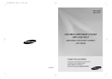 Samsung MAX-DA66 User manual