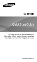 Samsung SM-G310HN Quick start guide