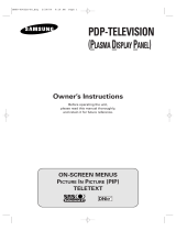 Samsung PS-42V4S User manual