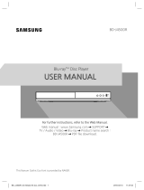 Samsung BD-J4500R Quick start guide