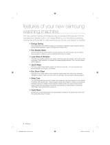 Samsung WF806U4SAWQ/LV Quick start guide