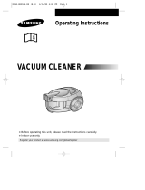 Samsung SC8020 User manual