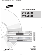 Samsung DVD-VR330 User manual