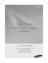 Samsung HT-D355K User manual