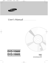 Samsung DVD-V6600K User manual