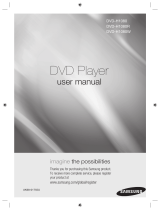 Samsung DVD-H1080 User manual