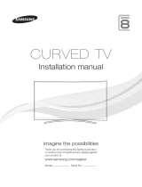 Samsung HG65AC890VJ Installation guide