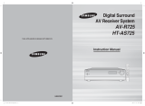 Samsung HT-AS725 User manual
