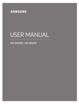 Samsung HW-MS6501 Quick start guide