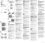 Sony SLT-A77V Owner's manual