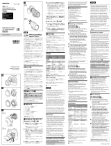 Sony SEL14TC User manual