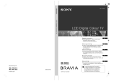 Sony KDL-40V29XX Owner's manual