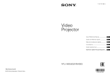 Sony VPL-HW40ES Reference guide