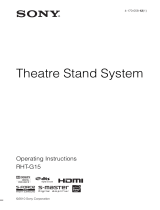 Sony RHT-G15 Operating instructions