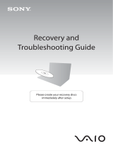 Sony VPCCW1S1E Troubleshooting guide
