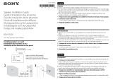 Sony BDV-EF200 Installation guide