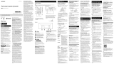 Sony CMT-X5CD Operating instructions