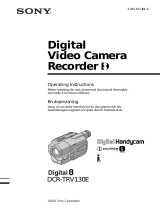 Sony DCR-TRV130E Owner's manual