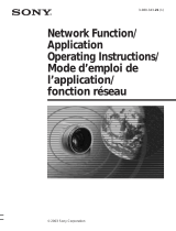 Sony DCR-TRV80E Operating instructions