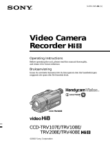 Sony CCD-TRV107E Owner's manual