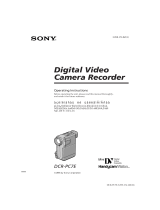 Sony DCR-PC7E User manual