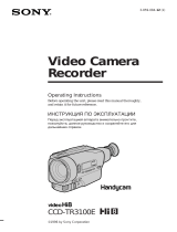 Sony CCD-TR3100E User manual