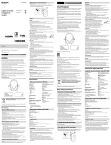 Sony WH-L600 Reference guide