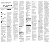 Sony WF-1000X Reference guide