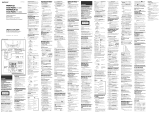 Sony ICF-CD863 User manual