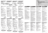 Sony CFS-E2 Owner's manual