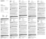 Sony MDR-V150 User manual