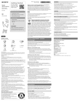 Sony SSE-TN1W Reference guide