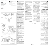 Sony WM-FX522 User manual