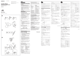 Sony WM-EX921 Operating instructions