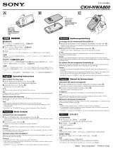 Sony CKH-NWA800 Owner's manual