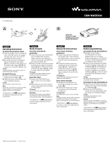 Sony CKM-NWZE430 Owner's manual