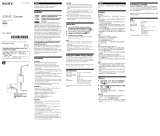 Sony AC-UB10 Operating instructions