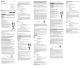 Sony SRS-XB21 Reference guide