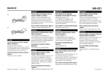 Sony SRS-ZX1 User manual