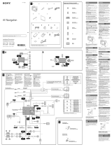 Sony XNV-770BT Installation guide