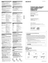 Sony CDX-656X User manual