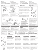 Sony CDX-715 Owner's manual