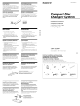 Sony CDX-525RF Installation guide