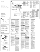 Sony CDX-GT640UI Installation guide