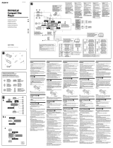 Sony CDX-F5700 Installation guide